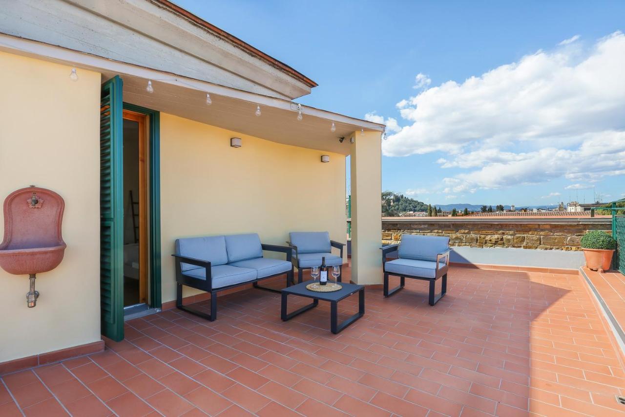 Penthouse With Big Terrace In Oltrarno Apartman Firenze Kültér fotó