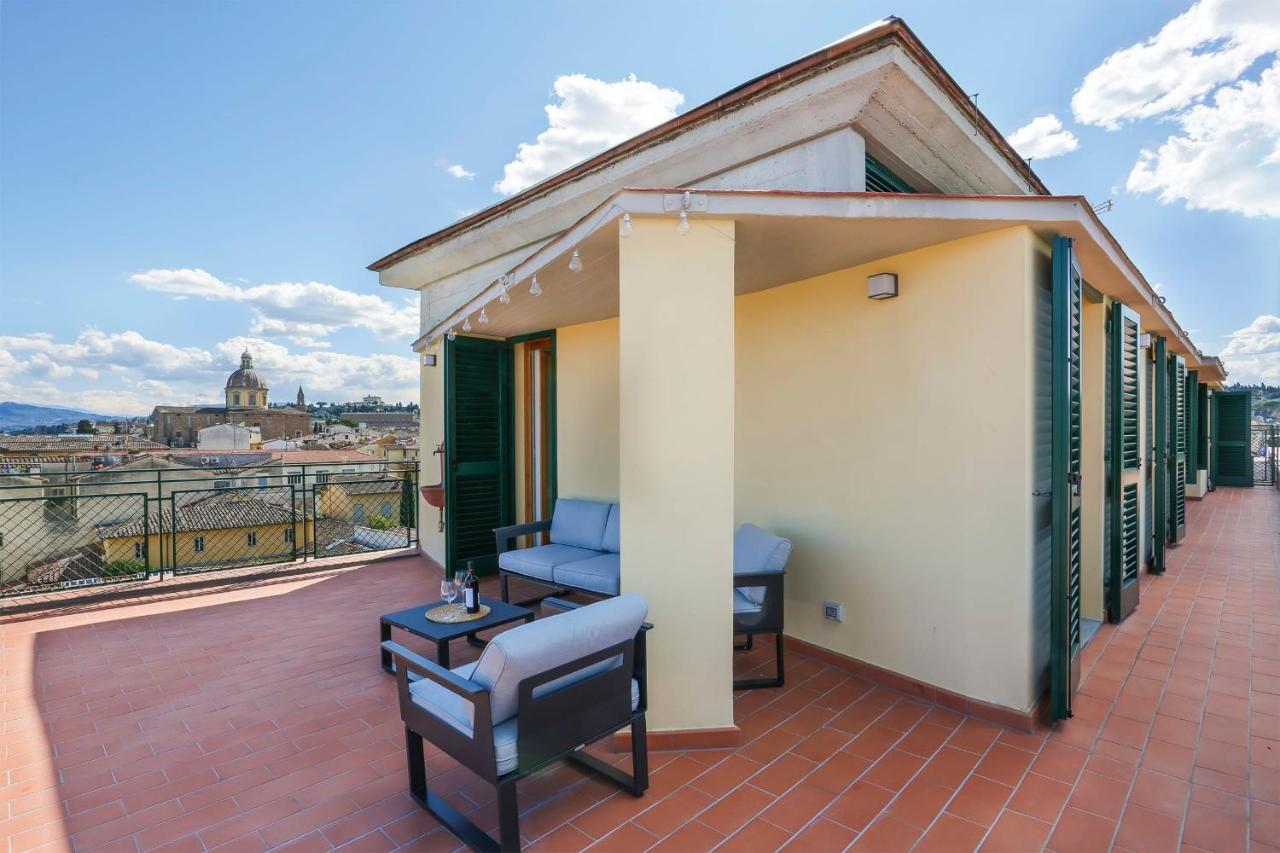 Penthouse With Big Terrace In Oltrarno Apartman Firenze Kültér fotó